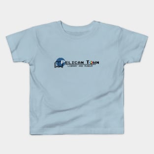 Pelican Town Museum and Library Logo Kids T-Shirt